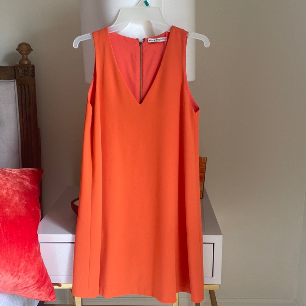 Alice and Olivia Sz 0 Orange dress